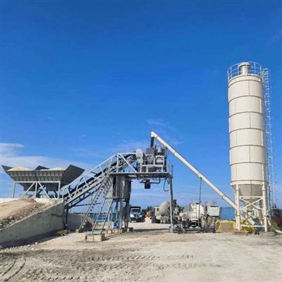 Impianto di betonaggio di calcestruzzo a secco